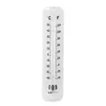 Headwind 12" EZ Read Metal Thermometer White Metal
