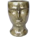 MCarr 18.1" Male Statue Planter Brown Cream