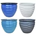 MCarr 24pc Techno Round Planter Pallet Mixed Colors