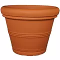 Tusco 36" Rolled Rim Planter Terra Cotta