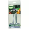 Luster Leaf 4pk 6" Zinc Label