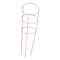 Panacea 54" Red Tomato Cage 4 Leg 4 Ring