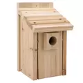 Classic Bluebird House Natural Wood w/ Vent