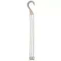 DLN E10L LONG 3 STRAND PLASTIC HANGER MOCHA 50/BG 9BG/CS