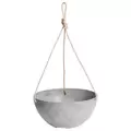 Artstone Napa 12" Hanging Bowl Grey