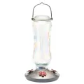 Perky Pet 16oz Starglow Clear Glass Vintage Hummingbird Feeder