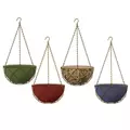 Panacea 14" Liner Asst Rustic Burlap Coir