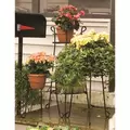 Panacea 21" Heavy Duty Plant Stand Black
