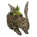 Gardener Select 12" Medium Bunny Rattan Rope Topiary 12/CS
