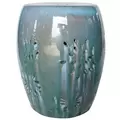 MCarr 19" Butterfly Stool Milky Blue