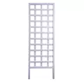 Panacea 72"H x 22"W Wood Square Framed Trellis White