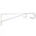 Panacea 12" White Hanging Basket Bracket