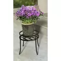 Panacea 10.5" Contemp Plant Stand Black