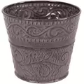 Robert Allen 4" Ensley Planter Pebble