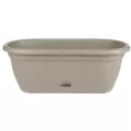 Bloem 18" Lucca Window Box Pebble Stone
