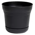 Bloem 12" Saturn Planter Black