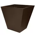 Tusco 22" Cosmo Square Planter Espresso