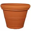 Tusco 15.5" Rolled Rim Planter Terra Cotta