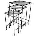 AGW 3pc Nesting Set of Lattice Plant Tables