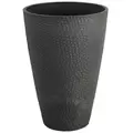 Algreen 20" Hammered Planter Charcoal