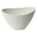 Algreen 16"Dx12"x10"H Wave Bowl Whitestone