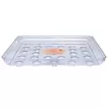 CWP 16" Square Carpet Saver Heavy Footed Saucer