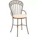 Deer Park Daisy Ribbon Chair With Cushion Black