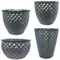 MCarr 26pc Diamond Planter Pallet Peacock