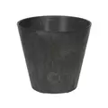 Artstone Cali 8" Planter Black