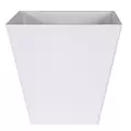 Artstone Ella 8" Square Planter White
