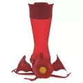 Perky Pet Pinch Waist Red Glass Hummingbird Feeder