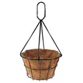 Oregon Wire 14" Premium Grid Hanging Basket Black