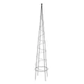 Panacea 48" Spiral Obelisk Black