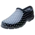 Sloggers Womens Shoe Black White Polka Dot Size 9