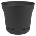 Bloem 10" Saturn Planter Charcoal