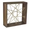 SSI 7" Air Plant Wood Frame Natural Wood