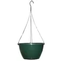BLD 10.00 SAUCERLESS HANGING BASKET GREEN WITH 19" FLEX WIRE HANGER 50 PER CASE 36 CASES PER PALLET