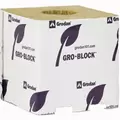 Grodan Gro-Block Improved GR10 - Large 4" (4x4x4) w/Hole - Loose On Pallet (1584/ Pallet)