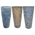 MCarr 15PC Tall Round Pltr Plt Mixed Colors