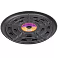 Plant Stand 15" Down Under Saucer Black