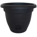 Bloem 10" Lucca Planter Black