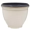 Southern Patio 15" Heritage Planter Ivory