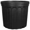 Grower Select 3 Gallon Nursery Pot, Blow Molded, Black, 25 per Case, 64 Cases per Pallet, 11.02in x 9.84in, 3.37Gal, 3Gallon