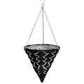 Gardener Select 14" Cone Hanging Basket Black 20/CS