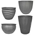 MCarr 16pc Aquapot Planter Pallet Matte Black