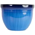 Gardener Select 15" Madison Drip Blue Planter 15.35"x15.35"x11.22" 6/CS