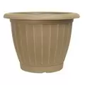 Grower Select 17.00 Castella Planter ACP Aged Cappuccino 7gal 29/CS - 17.3in OD x 12.6in H