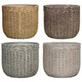 MCarr 72pc Round Rattan Planter Pallet Mixed Colors