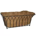 Grower Select 22.00 Floor Planter w/ Ball Feet w/ Plastic Lined Coco Liner and Hangtag - 3.95gal/15L Soil Volume Capacity