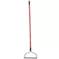 Bond Fiberglass 14 Tine Bow Rake Long Handled